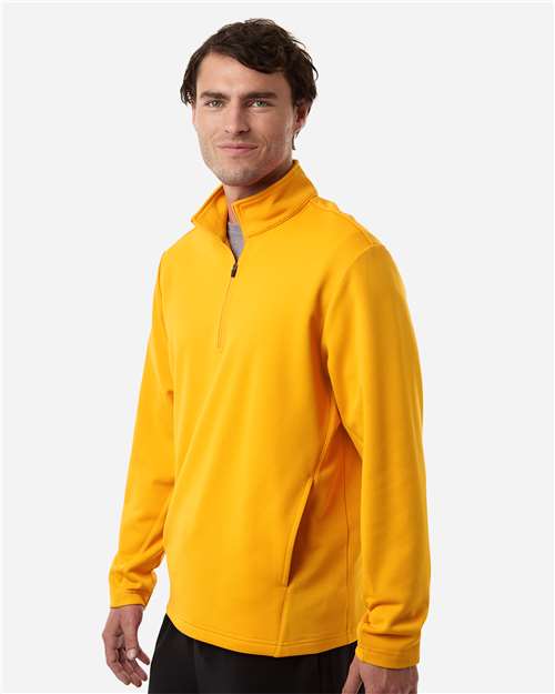 Team 365 Unisex Squad Cadet Quarter-Zip Tech Fleece Pullover TT401