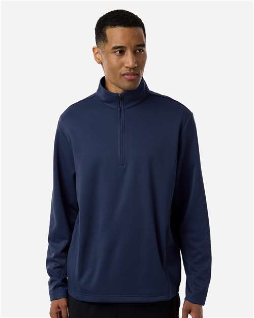 Team 365 Unisex Squad Cadet Quarter-Zip Tech Fleece Pullover TT401