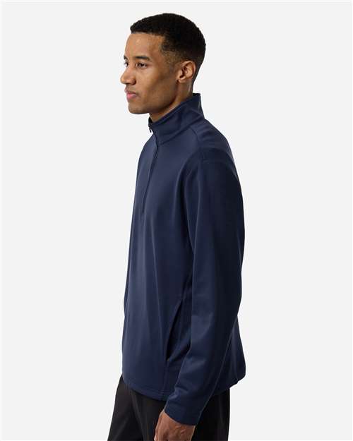 Team 365 Unisex Squad Cadet Quarter-Zip Tech Fleece Pullover TT401