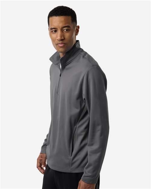 Team 365 Unisex Squad Cadet Quarter-Zip Tech Fleece Pullover TT401