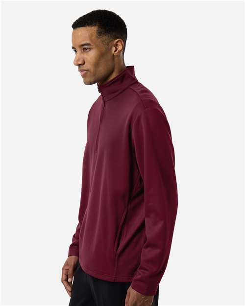 Team 365 Unisex Squad Cadet Quarter-Zip Tech Fleece Pullover TT401