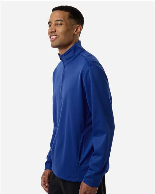 Team 365 Unisex Squad Cadet Quarter-Zip Tech Fleece Pullover TT401
