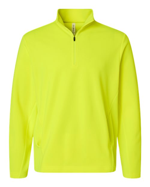 Team 365 Unisex Squad Cadet Quarter-Zip Tech Fleece Pullover TT401