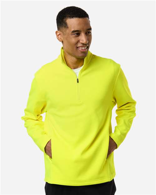 Team 365 Unisex Squad Cadet Quarter-Zip Tech Fleece Pullover TT401