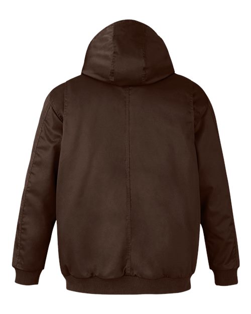 Harriton Unisex ClimaBloc® Heavyweight Hooded Full-Zip Jacket M722