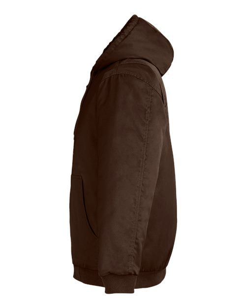 Harriton Unisex ClimaBloc® Heavyweight Hooded Full-Zip Jacket M722