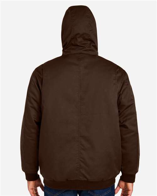 Harriton Unisex ClimaBloc® Heavyweight Hooded Full-Zip Jacket M722
