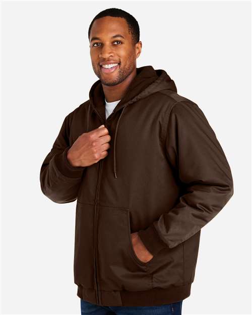 Harriton Unisex ClimaBloc® Heavyweight Hooded Full-Zip Jacket M722