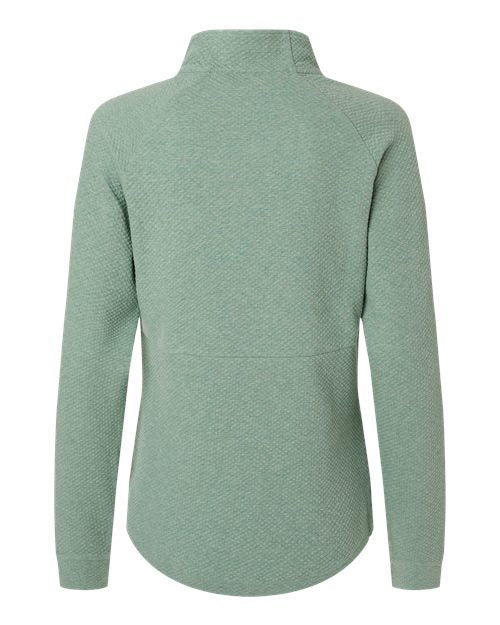 North End Women's Spirit Textured Quarter-Zip Pullover NE725W