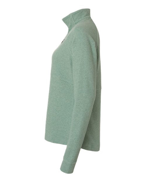 North End Women's Spirit Textured Quarter-Zip Pullover NE725W