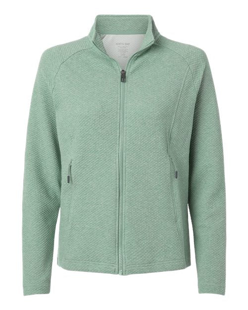 North End Women's Spirit Textured Full-Zip NE727W