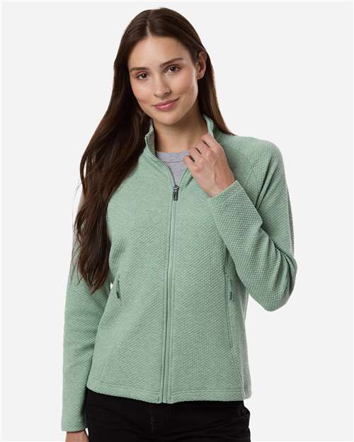 North End Women's Spirit Textured Full-Zip NE727W