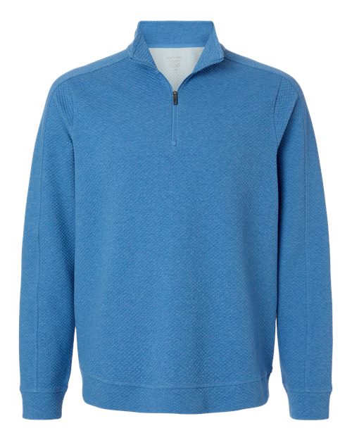 North End Men's Spirit Textured Quarter-Zip Pullover NE725