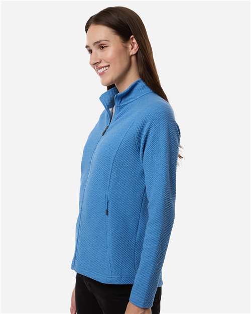 North End Women's Spirit Textured Full-Zip NE727W