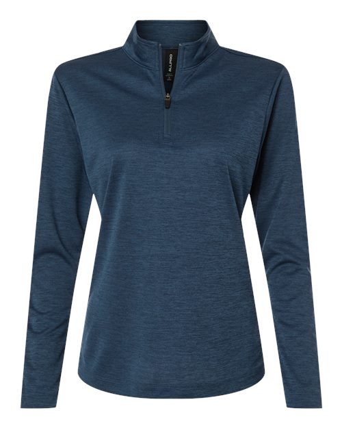 AllPro Women's Pro-Lock Performance Mélange Quarter-Zip Pullover 4HM70L
