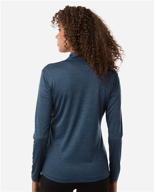 AllPro Women's Pro-Lock Performance Mélange Quarter-Zip Pullover 4HM70L