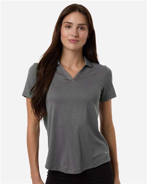 Puma Golf Womens Icon Heather Polo 631051