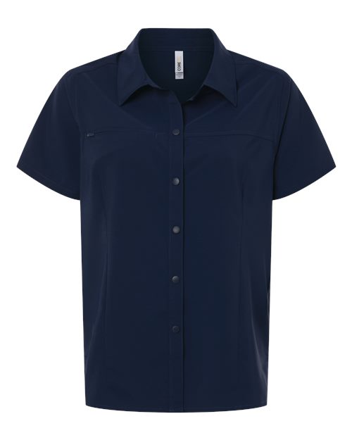 CORE365 Women's UltraUVP Shoreline Short Sleeve Staff Shirt CE520W