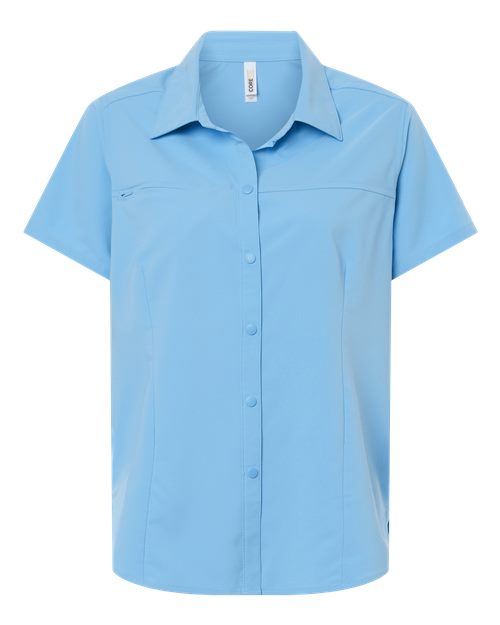 CORE365 Women's UltraUVP Shoreline Short Sleeve Staff Shirt CE520W