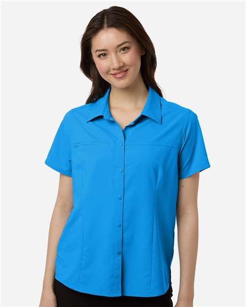 CORE365 Women's UltraUVP Shoreline Short Sleeve Staff Shirt CE520W