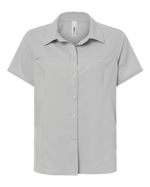 CORE365 Women's UltraUVP Shoreline Short Sleeve Staff Shirt CE520W