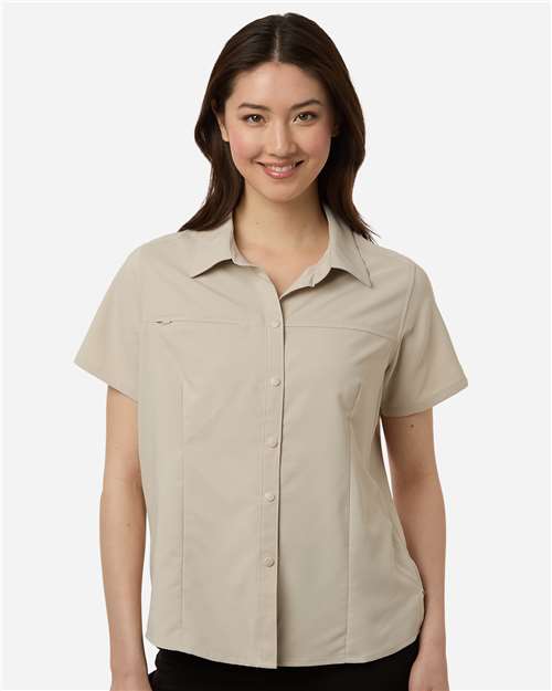 CORE365 Women's UltraUVP Shoreline Short Sleeve Staff Shirt CE520W