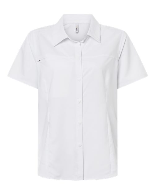 CORE365 Women's UltraUVP Shoreline Short Sleeve Staff Shirt CE520W