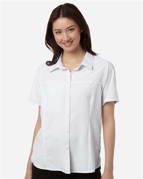 CORE365 Women's UltraUVP Shoreline Short Sleeve Staff Shirt CE520W