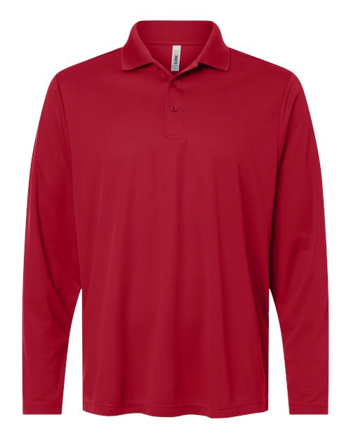 CORE365 Men's Nova Performance Long Sleeve Pique Polo CE108L