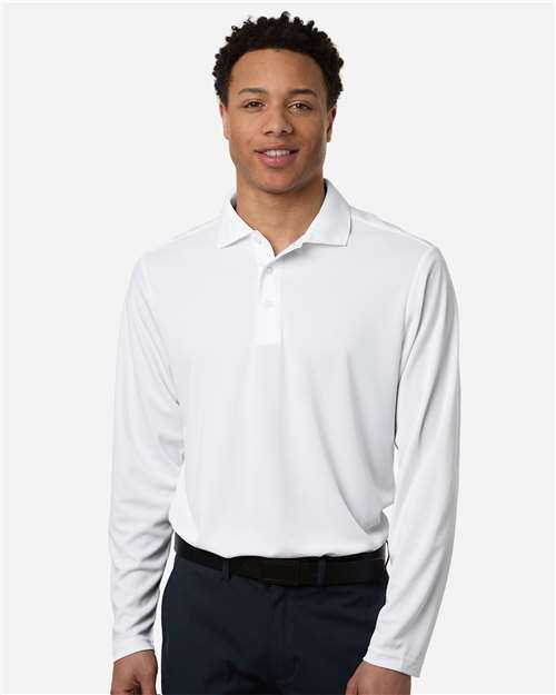 CORE365 Men's Nova Performance Long Sleeve Pique Polo CE108L