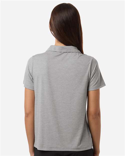 Team 365 Women's Relay Heathered Stripe Polo TT125W