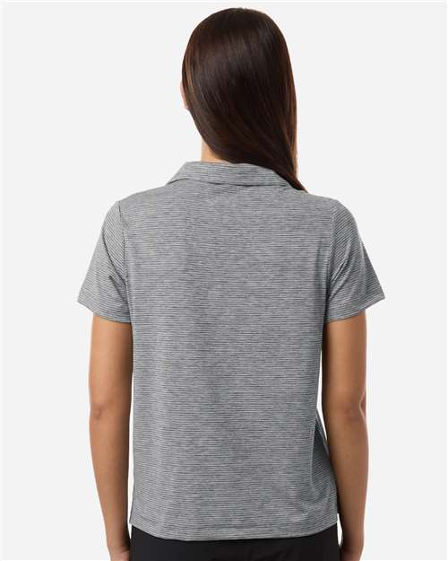 Team 365 Women's Relay Heathered Stripe Polo TT125W