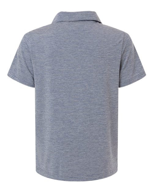Team 365 Women's Relay Heathered Stripe Polo TT125W