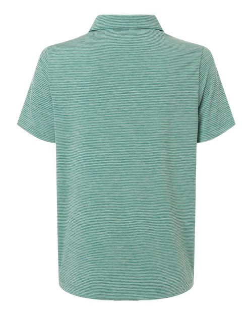 Team 365 Women's Relay Heathered Stripe Polo TT125W