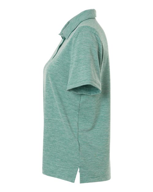 Team 365 Women's Relay Heathered Stripe Polo TT125W