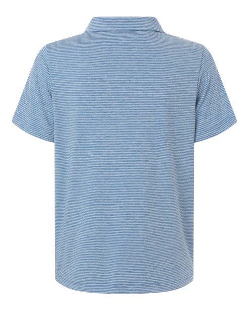 Team 365 Women's Relay Heathered Stripe Polo TT125W