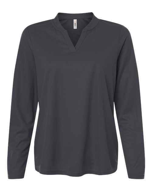 CORE365 Women's Nova Performance Long Sleeve Pique Polo CE108LW