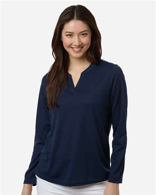 CORE365 Women's Nova Performance Long Sleeve Pique Polo CE108LW