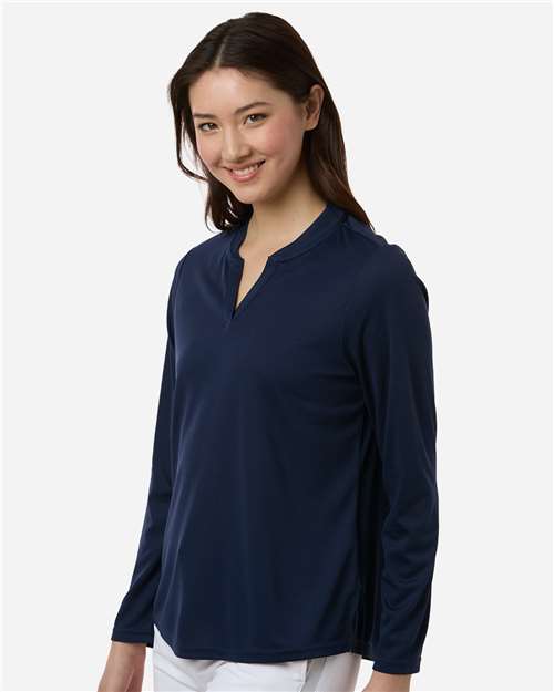 CORE365 Women's Nova Performance Long Sleeve Pique Polo CE108LW