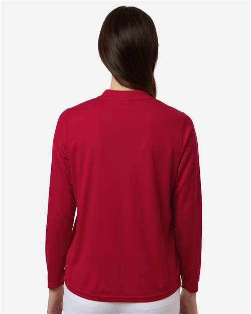 CORE365 Women's Nova Performance Long Sleeve Pique Polo CE108LW