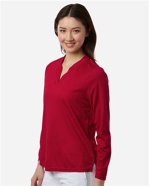CORE365 Women's Nova Performance Long Sleeve Pique Polo CE108LW