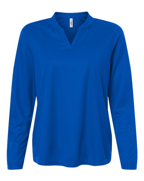 CORE365 Women's Nova Performance Long Sleeve Pique Polo CE108LW