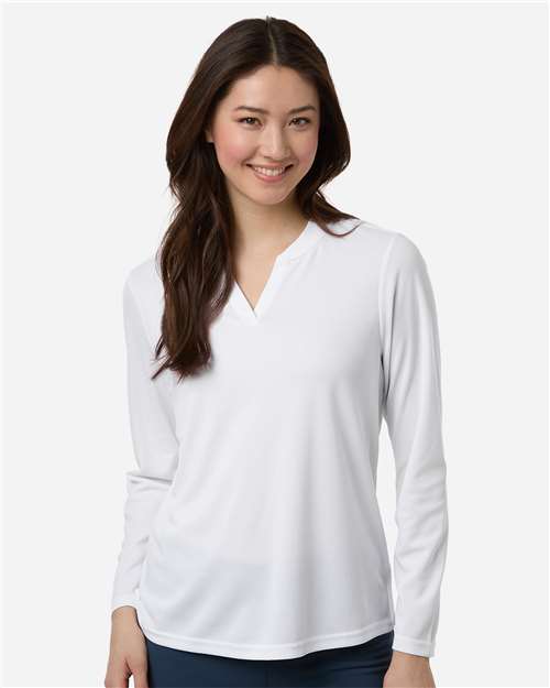 CORE365 Women's Nova Performance Long Sleeve Pique Polo CE108LW