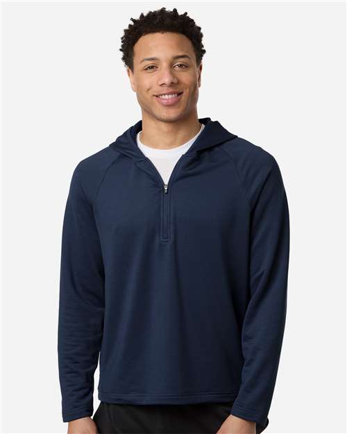 Team 365 Men's Qualify Quarter-Zip Hooded Pullover TT200