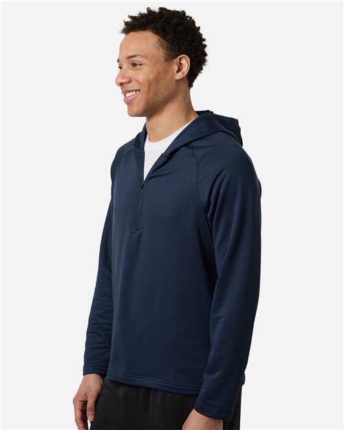 Team 365 Men's Qualify Quarter-Zip Hooded Pullover TT200