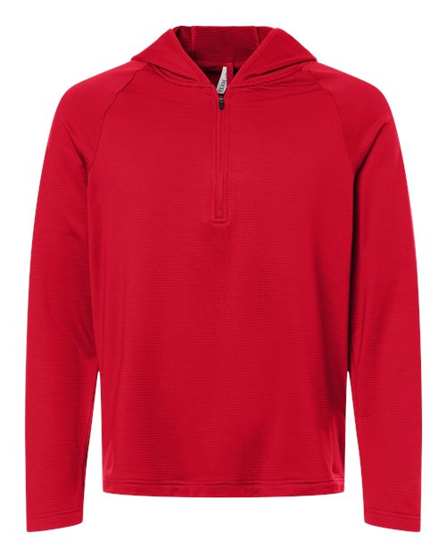 Team 365 Men's Qualify Quarter-Zip Hooded Pullover TT200