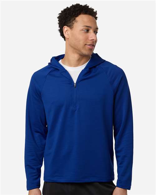 Team 365 Men's Qualify Quarter-Zip Hooded Pullover TT200