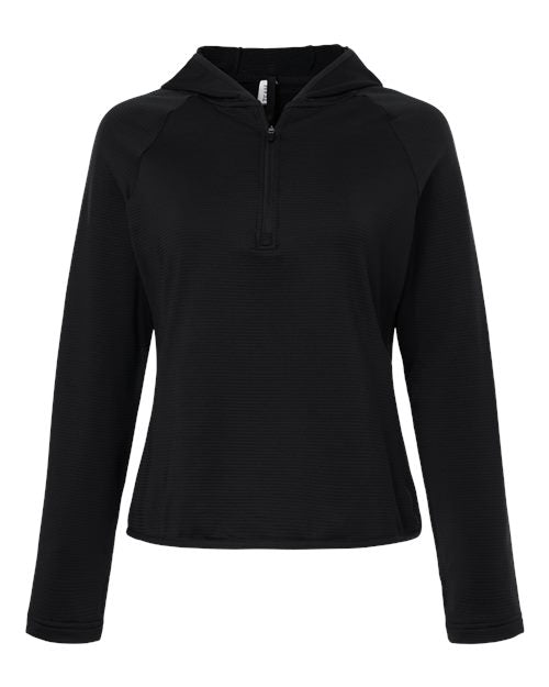 Team 365 Women's Qualify Quarter-Zip Hooded Pullover TT200W
