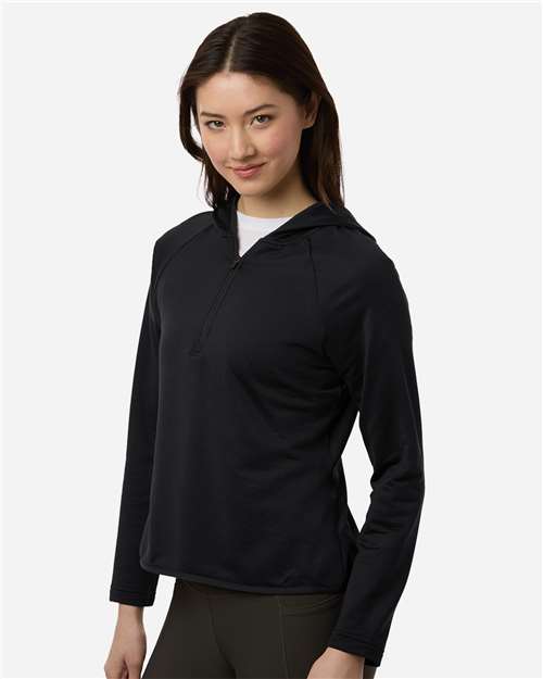 Team 365 Women's Qualify Quarter-Zip Hooded Pullover TT200W