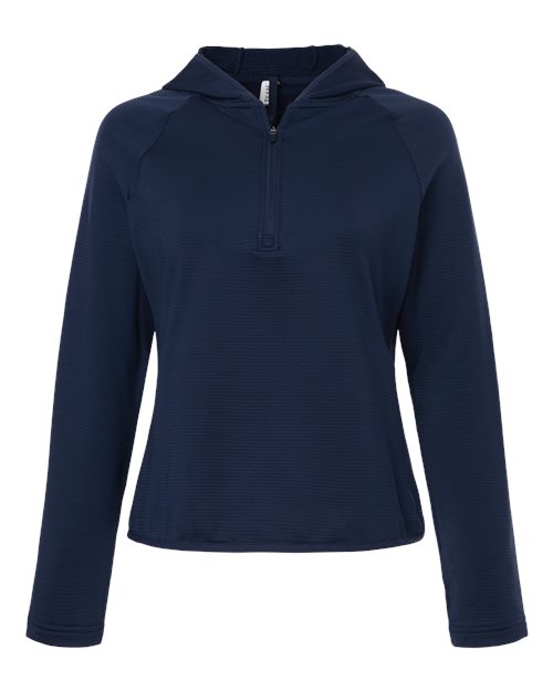 Team 365 Women's Qualify Quarter-Zip Hooded Pullover TT200W